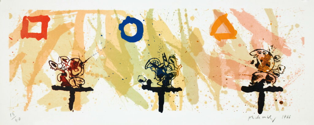 401 Pierre Alechinsky. Composition. Christian Hesse Auktionen