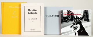 538   Christian Boltanski. Vier signierte und/oder nummerierte Künstlerbücher.