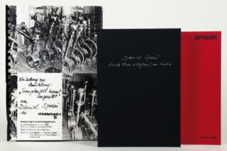 764   Daniel Spoerri. 25 Objets de magie a la noix. Zimtzauberkonserven.