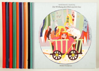 320   Berliner Handpresse - Neun Drucke der Presse.