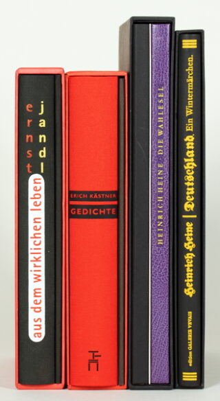 414   Hans Ticha - Vier Bücher mit Illustrationen und Originalgraphik von Hans Ticha in Vorzugsausgaben.