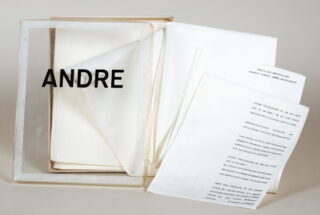 501   Carl Andre. Andre.