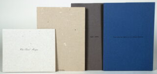 512   Luciano Bartolini. Vier Künstlerbücher.