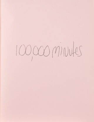 555   James Lee Byars. 100,000 minutes.