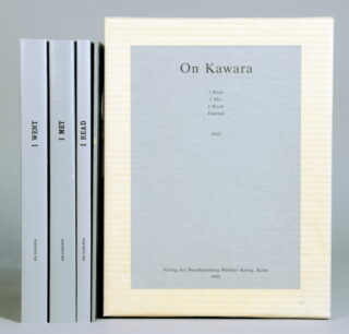 627   On Kawara. I went. I read. I met. Journal 1969.