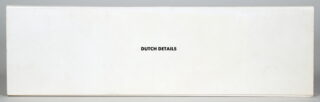 751   Ed Ruscha. Dutch Details.
