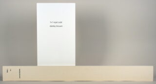 550   Stanley Brouwn. 1 m. 1 step. - 1x1 royal cubit.