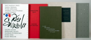 375   Sisyphos Presse - Fünf Drucke der Presse.