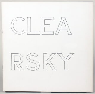683   Bruce Nauman. CLEA RSKY.