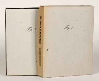 545   Marcel Broodthaers. Fig. 1, Fig. 2, Fig. 0, Fig. 12 und Fig. A.