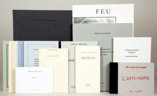 537   Christian Boltanski. 14 Künstlerbücher, davon vier signiert.