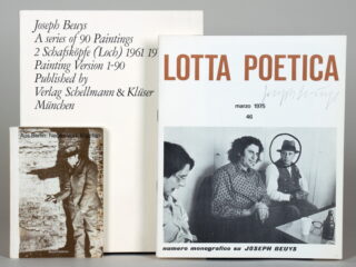 522   Joseph Beuys. Drei signierte Künstlerbücher.