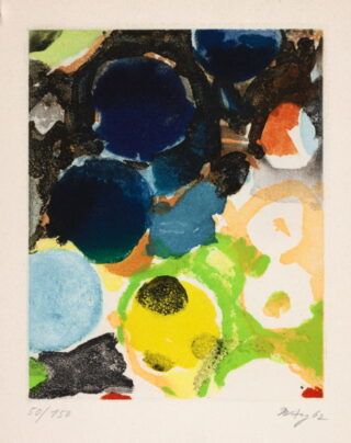 40   Ernst Wilhelm Nay. Ohne Titel.