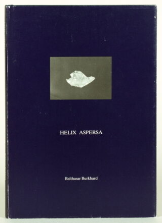 593   Fotobücher - Balthasar Burkhard. Helix aspersa.