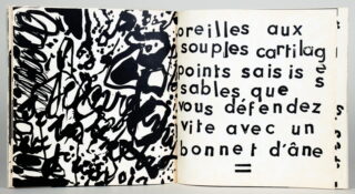 575   Jean Dubuffet. Pierre-André Benoit. Oreilles gardées.