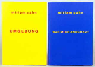560   Miriam Cahn. Zwei Künstlerbücher, drei Bildfolgen.