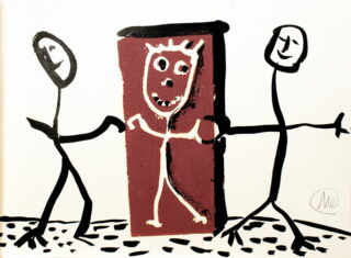 667   Markus Lüpertz. Zwischenraumgespenster.