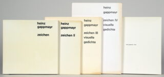 599   Heinz Gappmayr. Zeichen.