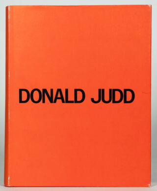 623   Donald Judd. A Catalogue of the Exhibition at the National Gallery of Canada.