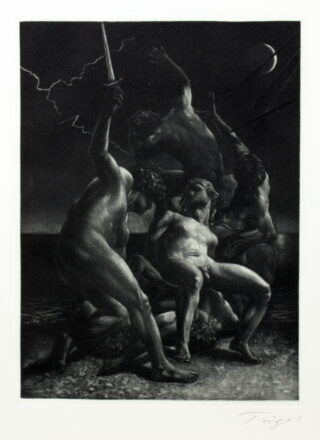 398   Leipziger Bibliophilen-Abend - Aischylos. Die Perser.