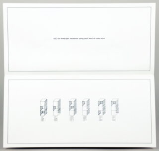 657   Sol LeWitt. 49 three-part variations