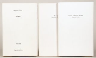 805   Lawrence Weiner. Drei Künstlerbücher