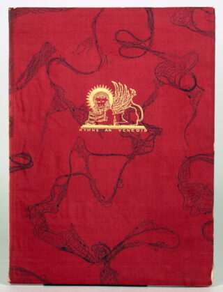 126   Cranach Presse - Theodor Däubler. Hymne an Venedig.