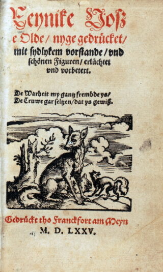 80   Reineke Fuchs 1575 - Reynike Voß de Olde.