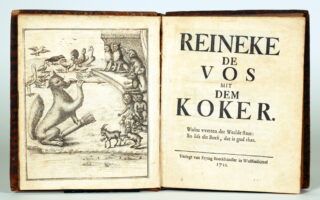 82   Reineke Fuchs 1711 - Reineke de Vos mit dem Koker.