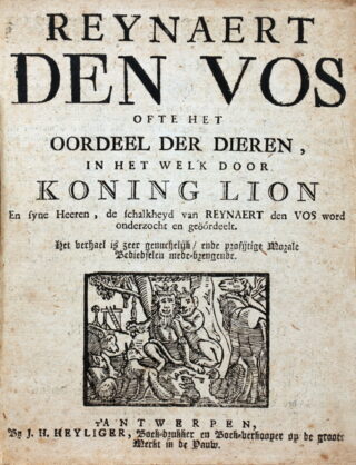 83   Reineke Fuchs 1800 - Reynaert den Vos