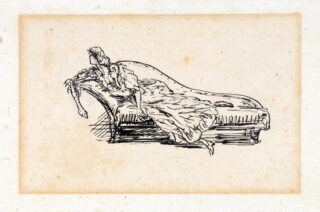 31   Alfred Kubin. Ohne Titel (zu: Barey d’Aurevilly, Teufelskinder).