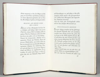 125   Officina Bodoni - J[ohann] W[olfgang von] Goethe. Das Roemische Carneval