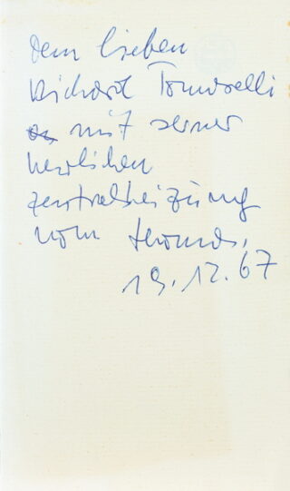 194   Thomas Bernhard. Verstörung.