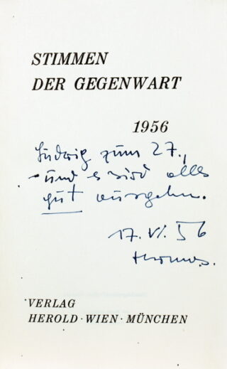 191   Thomas Bernhard. Der Schweinehüter.