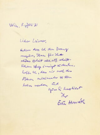 223   Ödön Horváth. Italienische Nacht.