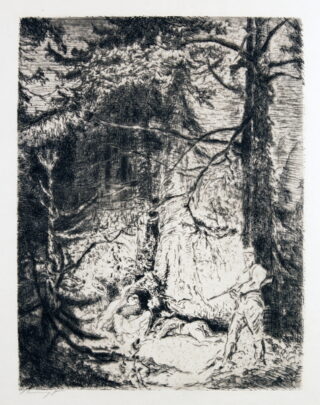 287   Max Slevogt - Gabriel Ferry. Der Waldläufer.