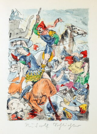 278   Rudolf Schlichter - Von der Kriegesrüstung Judä Maccabäi und seiner Feinde.