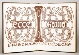 68   Friedrich Nietzsche. Ecce Homo.