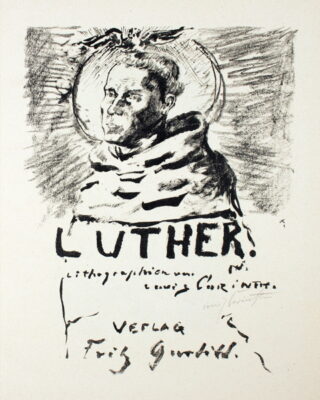 204   Lovis Corinth. Martin Luther.