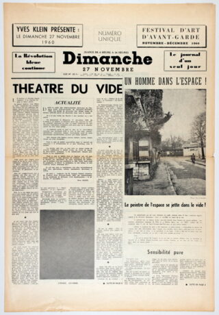 641   Yves Klein. Dimanche 27 Novembre.