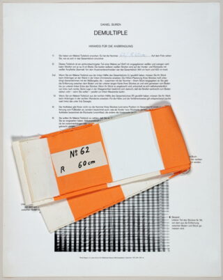 554   Daniel Buren. Demultiple.