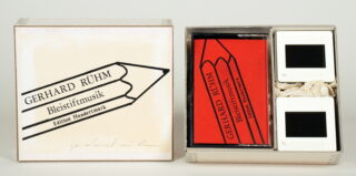 737   Gerhard Rühm. Bleistiftmusik.