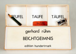 738   Gerhard Rühm. Beichtgeimnis [Beichtgeheimnis].