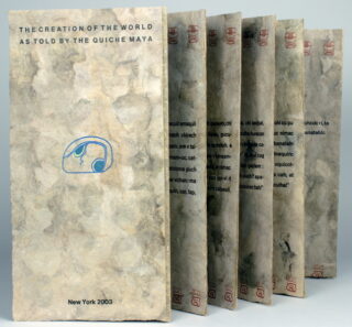 367   Kaldewey Press - The Creation of the World as told by the Quiche Maya.