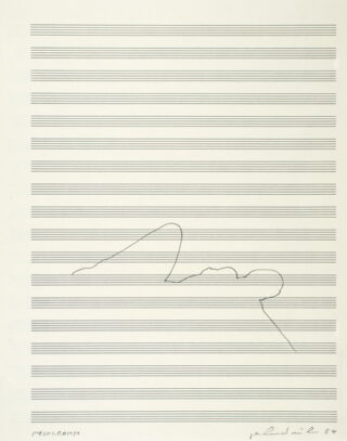 44   Gerhard Rühm. Melogramm.