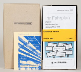 809   Lawrence Weiner. Kopfbahnhof/Terminal.