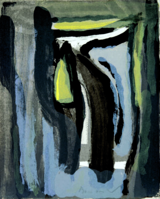 298   Bram van Velde - Pierre Hébey. Le pierrot, les beaux arts et la mort.