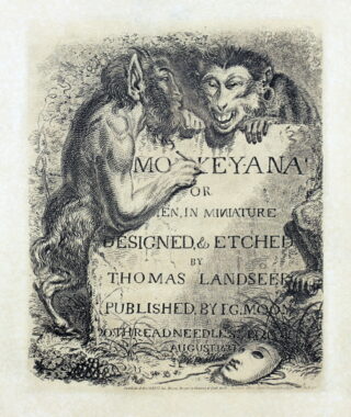 75   Thomas Landseer. Monkeyana,