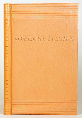 306   The Bear Press - [Johann Wolfgang von] Goethe. Römische Elegien.