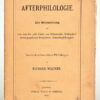 71   Nietzsche-Umfeld - [Erwin Rohde]. Afterphilologie.
